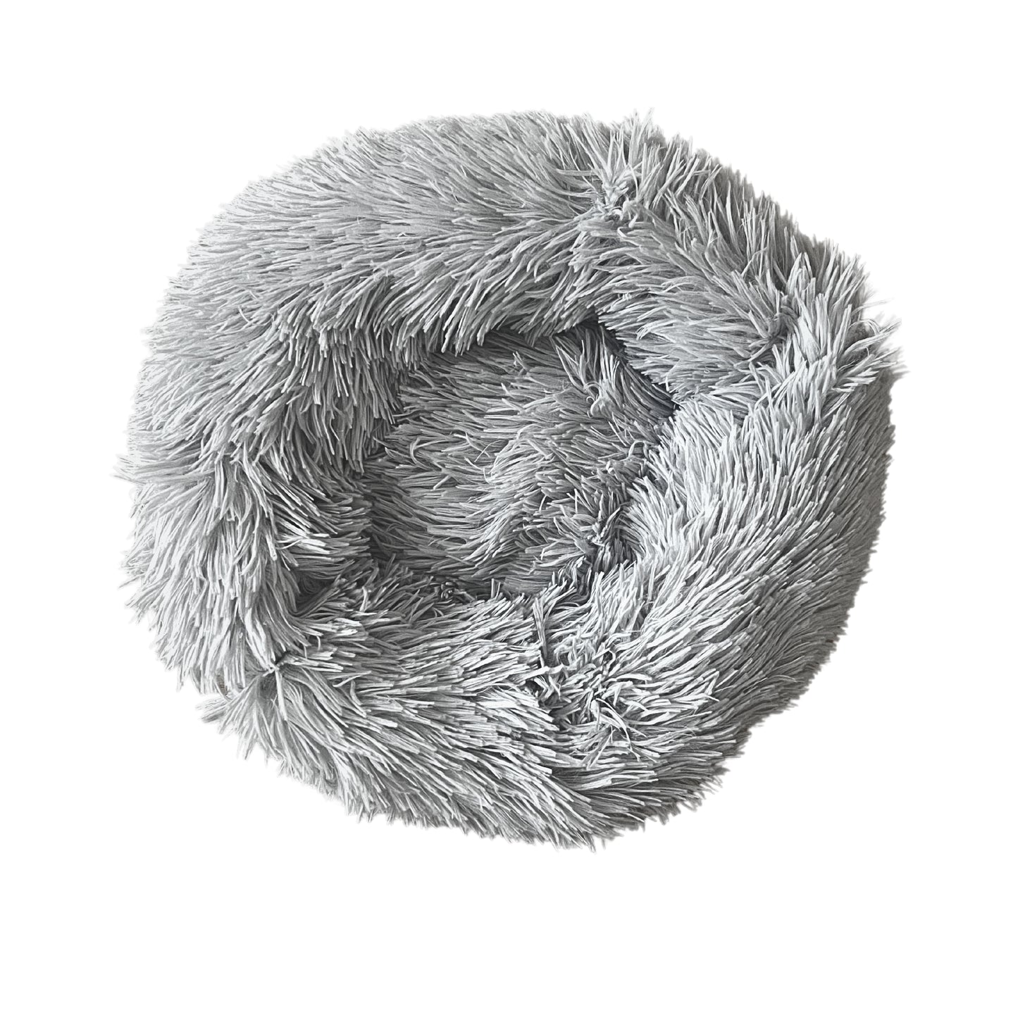 Luxe Donut Dog Bed – Fluffy Comfort with Nordic Elegance